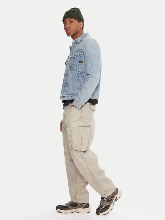 G-Star Raw G-Star Raw Jeansová bunda D26919-D788 Modrá Slim Fit