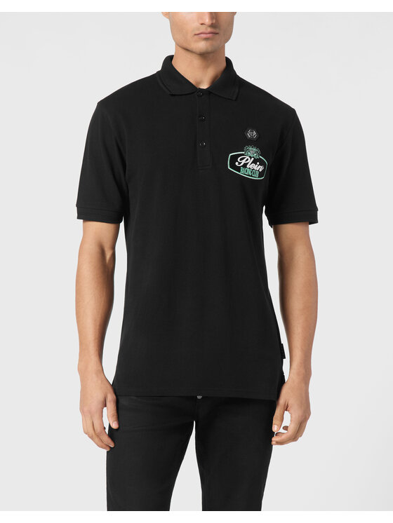 PHILIPP PLEIN PHILIPP PLEIN Polo 22263 Nero Slim Fit