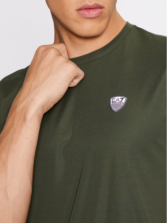 EA7 Emporio Armani T-shirt 8NPT16 PJRGZ 1845 Verde Regular
