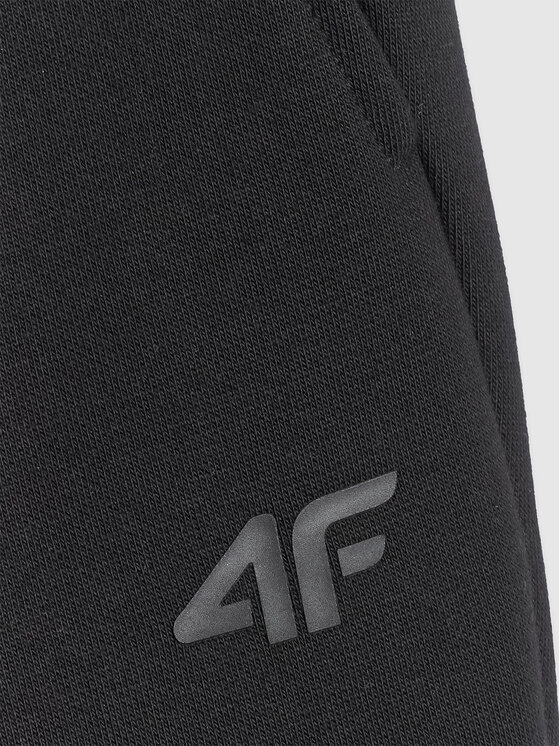 4F 4F Spodnie dresowe NOS Czarny Regular Fit
