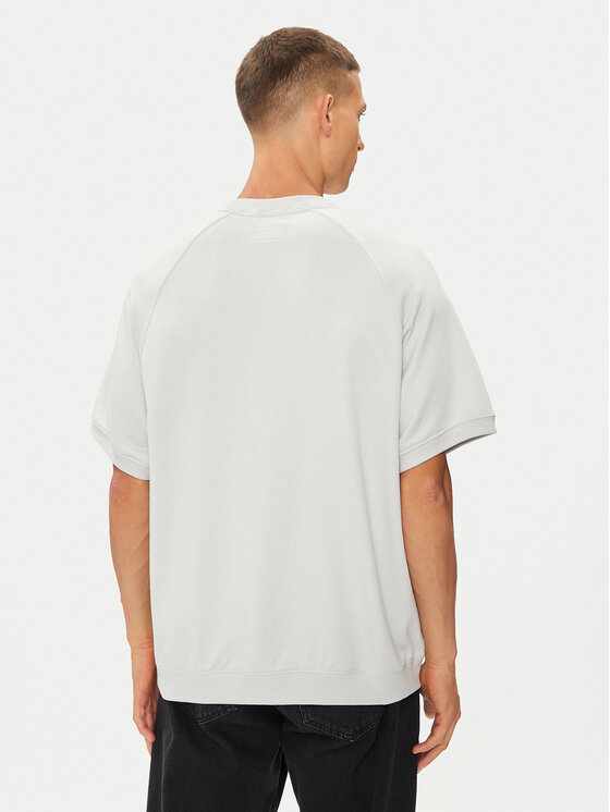 Converse Converse T-Shirt M Retro Chuck Ss Crew 10026428-A03 Biały Regular Fit
