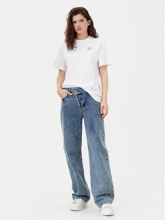 HUGO HUGO T-shirt Vintage 50518139 Bijela Relaxed Fit