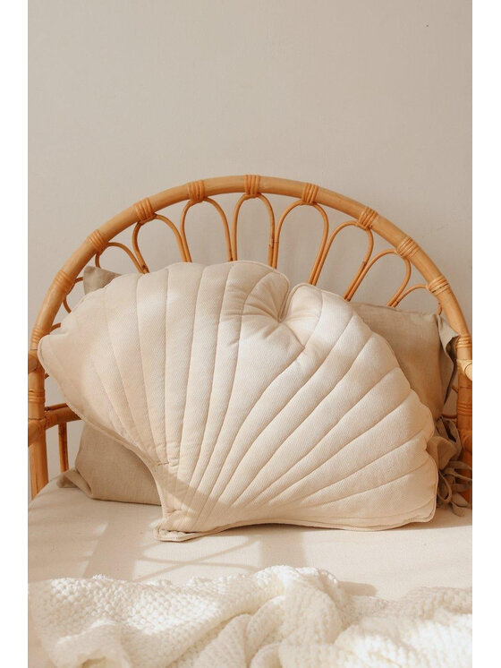 Moi Mili Moi Mili Poduszka dekoracyjna Krem Beżowy