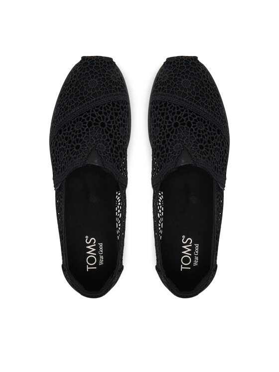 Toms Toms Baleriinad Alpargata Plus 10021549 Must