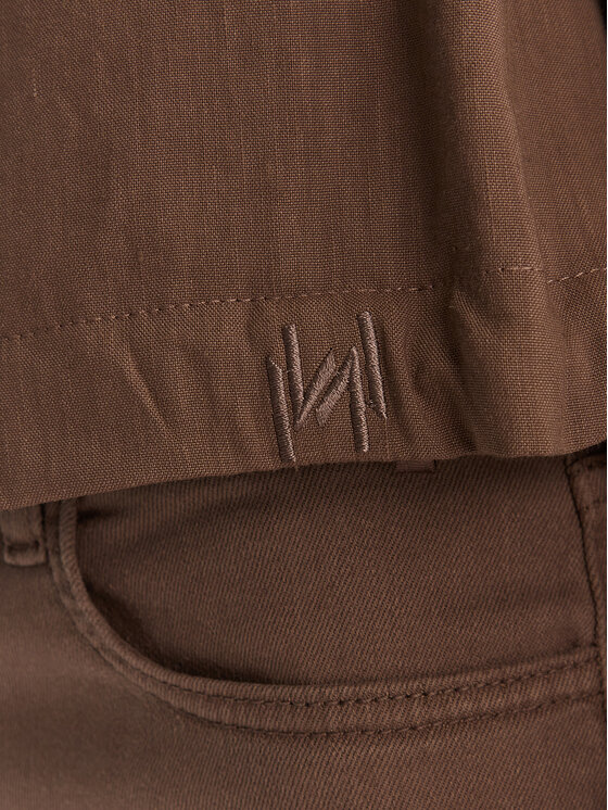 Marella Marella Cămașă Palchi 2613041015 Maro Regular Fit