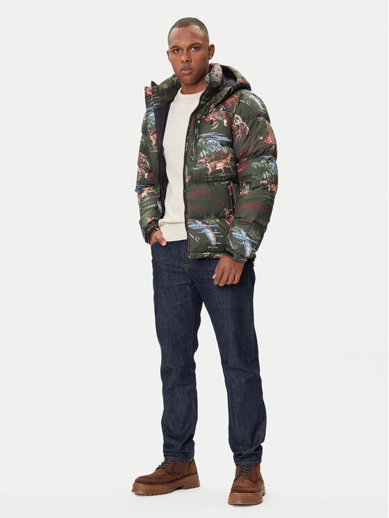 Polo Ralph Lauren Polo Ralph Lauren Μπουφάν πουπουλένιο 710977071001 Πράσινο Regular Fit