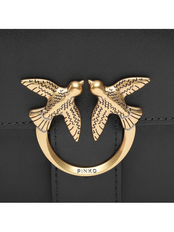 PINKO Pinko Ročna torba Love One Top Handle Mini Light PE 23 PLTT 100071 A0F1 Črna