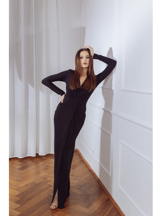Aurora Aurora Sukienka koktajlowa Brigette Czarny Curvy Fit