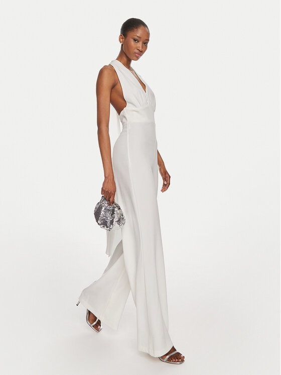 Rinascimento Rinascimento Jumpsuit CFC0019513002 Weiß Regular Fit