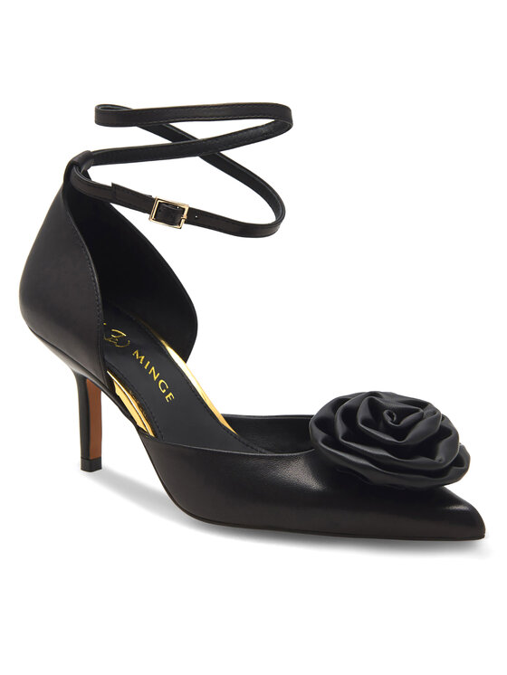 Eva Minge Eva Minge Pantofi cu toc subțire ROSE-V1520-15 Negru