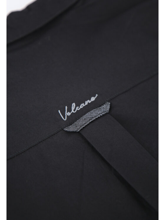 Volcano Volcano Koszula K-SWAN Czarny Regular Fit