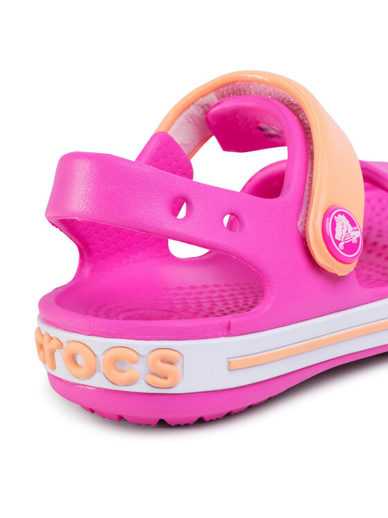 Crocs Crocs Sandały Crocband Sandal Kids 12856 Różowy