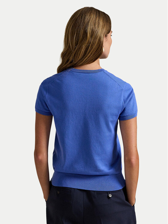 Polo Ralph Lauren Polo Ralph Lauren T-Shirt 211971872500 Modrá Slim Fit