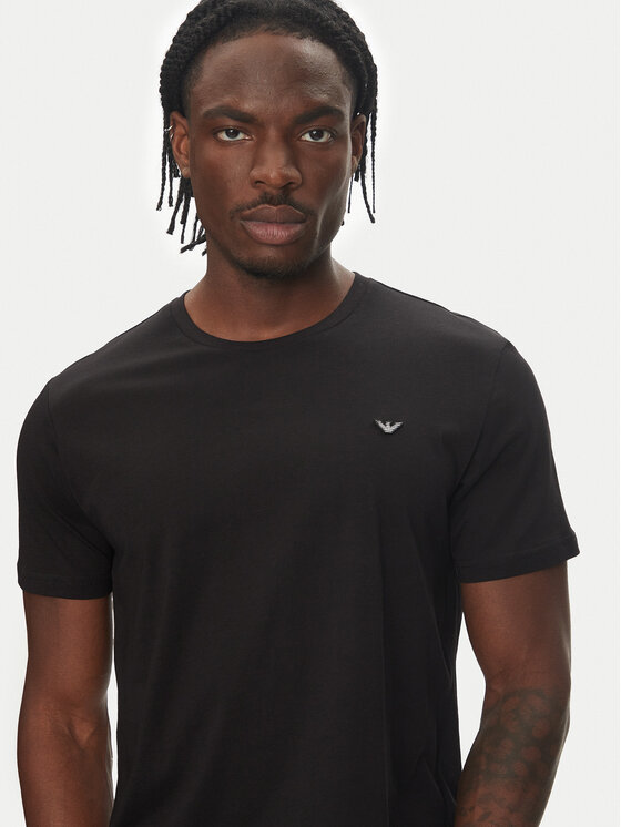 Emporio Armani Emporio Armani T-Shirt EM000574 AF12331 UC001 Černá Regular Fit
