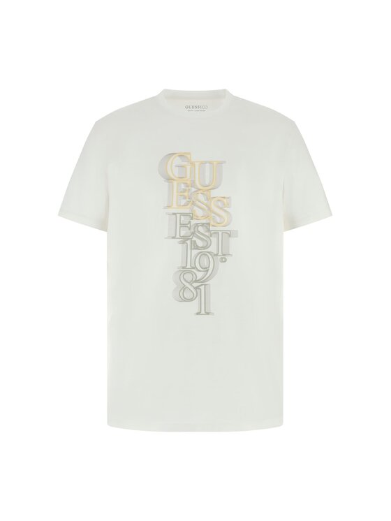 Guess Guess T-Shirt 181102 Bílá Classic Fit