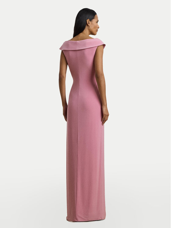 LAUREN RALPH LAUREN LAUREN RALPH LAUREN Sukienka wieczorowa 253863940023 Różowy Slim Fit