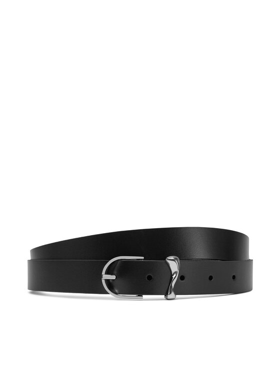 Calvin Klein Sieviešu josta Ck Must Organic Loop Belt 25mm K60K613234 Melns