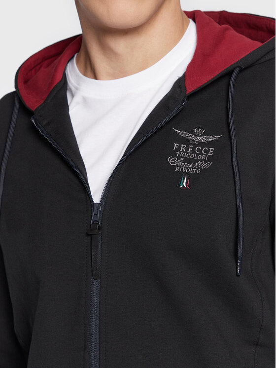 Aeronautica Militare Aeronautica Militare Spordidressid 222TF022F439 Must Regular Fit