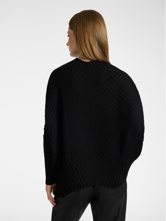 Elena Mirò Elena Mirò Sweter M243E002261N033 Czarny Over Fit