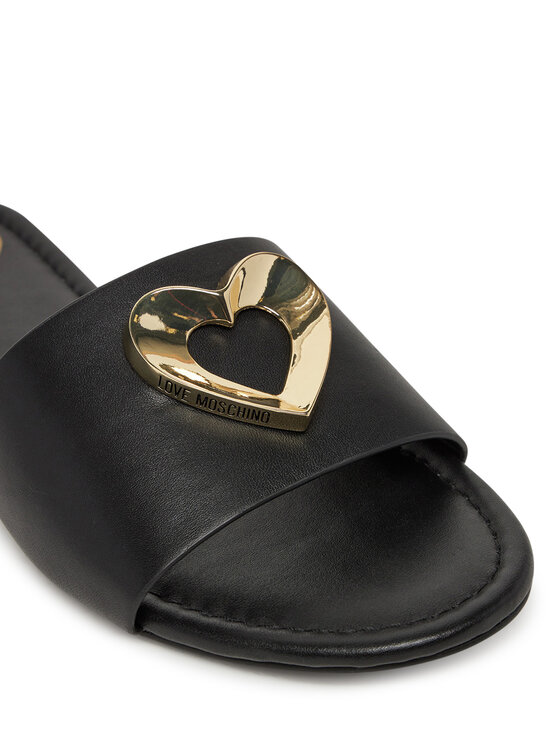 LOVE MOSCHINO LOVE MOSCHINO Klapki JA28161G0MIA0000 Czarny