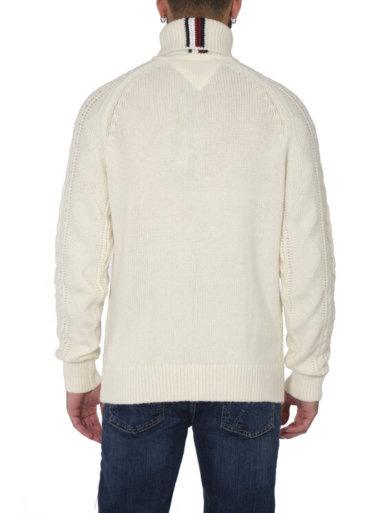 Tommy Hilfiger Tommy Hilfiger Maglione q-dav-54002 Bianco Regular Fit