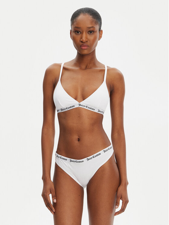 Juicy Couture Juicy Couture Reggiseno Bralette JCLQB224518 Bianco