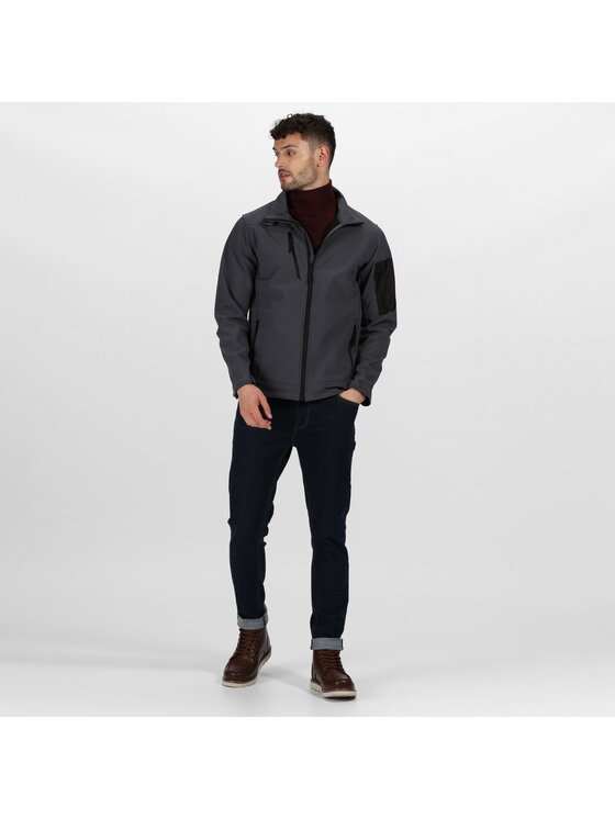 Regatta Regatta Kurtka softshell Arcola 3 Szary Long Fit