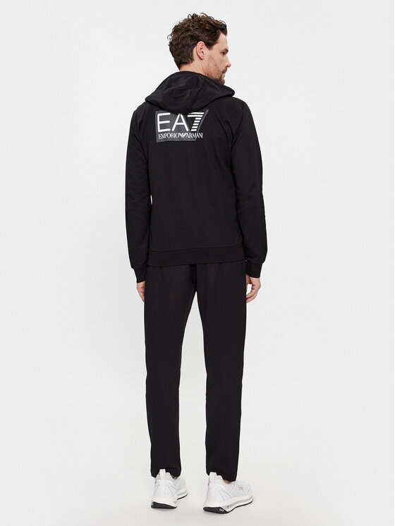 EA7 Emporio Armani EA7 Emporio Armani Trenerka 3DPV52 PJ05Z 1200 Crna Regular Fit