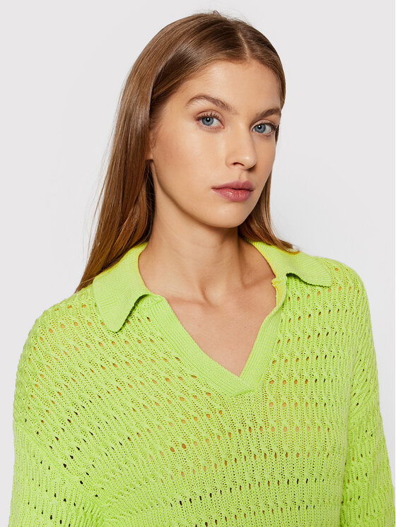 NA-KD NA-KD Kampsun 1100-005678-7780-003 Roheline Oversize