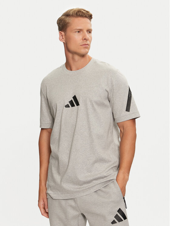 adidas adidas Tricou Z.N.E. JF2457 Gri Regular Fit