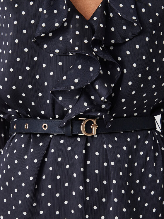 Guess Guess Φόρεμα καθημερινό W6YK35 W2959 Σκούρο μπλε Regular Fit