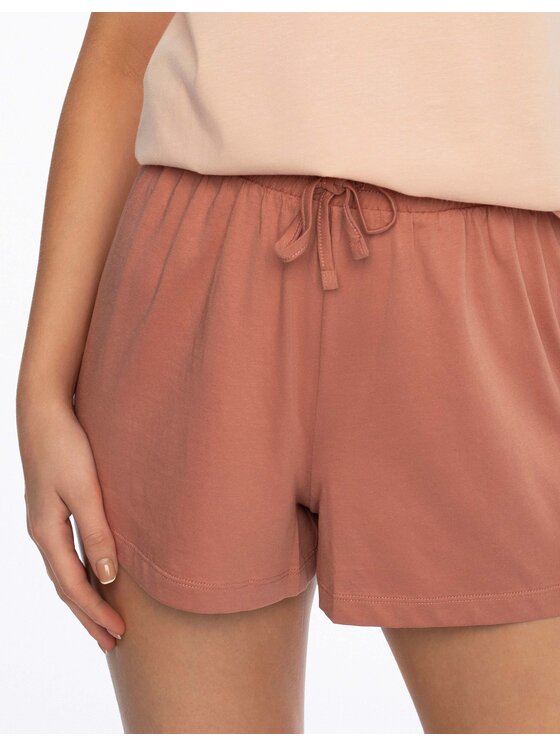 Esotiq Esotiq Piżama 41251-30X Różowy Regular Fit