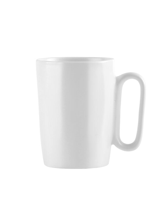 Vialli Design Vialli Design Komplet kubków 2 KUBKI CERAM.Z USZKIEM 250ML FUORI BIAŁE 30145 Biały
