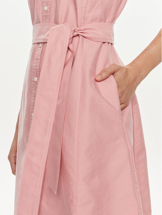 Polo Ralph Lauren Polo Ralph Lauren Hemdkleid 211943505002 Rosa Regular Fit