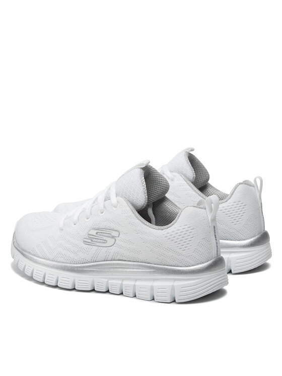 Skechers Skechers Sportcipők Get Connected 12615/WSL Fehér