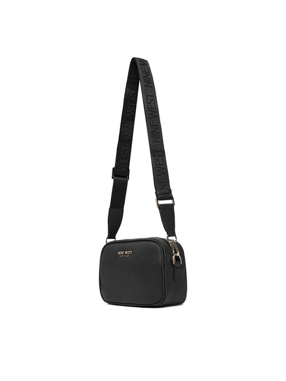 Nine West Nine West Дамска чанта CEO-KISSING TREE LANE-LH22270 Черен