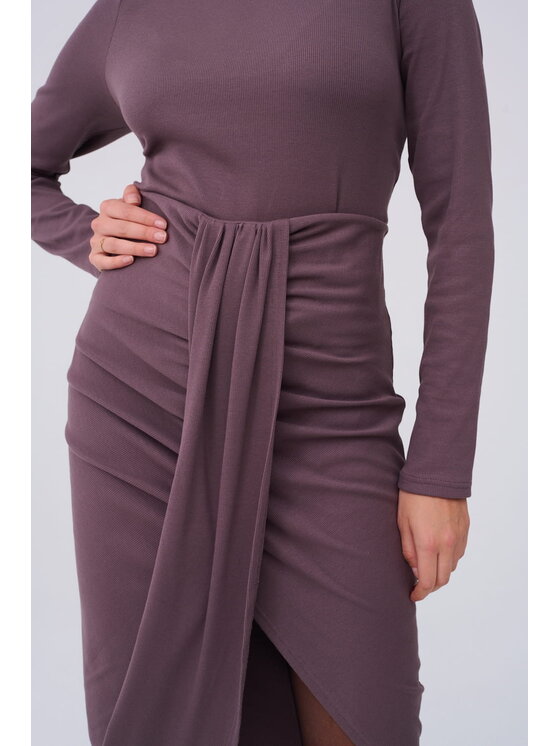 blue shadow blue shadow Spódnica Attina BS Fioletowy Standard Fit