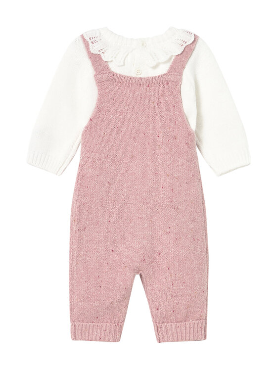 Mayoral Mayoral Set Pullover und Stoffhose 2605 Rosa Regular Fit