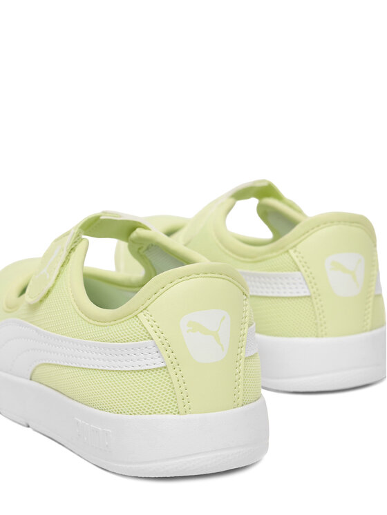 Puma Puma Baleriny Courtflex v3 Lina V PS 400578 06 Żółty