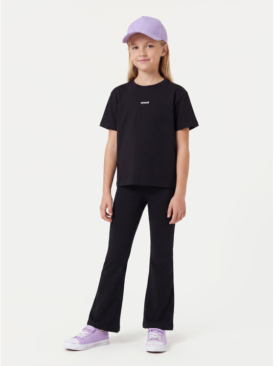 Sprandi Sprandi T-särk W126-SIGTS-1040-48X Must Regular Fit
