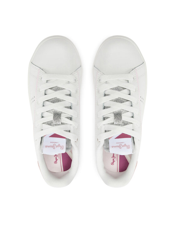 Pepe Jeans Pepe Jeans Sneakersy Player Night G PGS30600 Biały