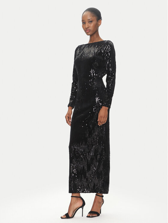 Pepe Jeans Pepe Jeans Rochie de seară Anastasia PL953636 Negru Slim Fit