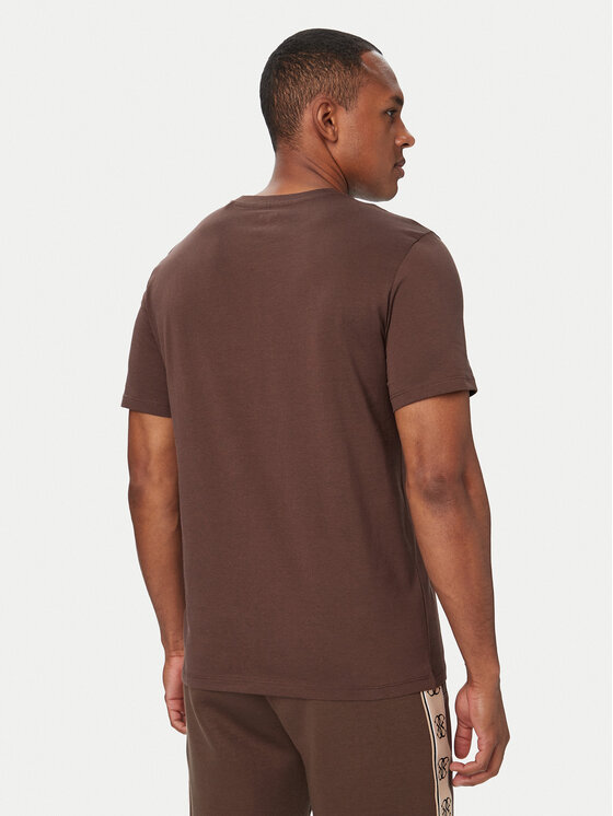 Guess Guess T-shirt Z6RI17 I3Z14 Tamno smeđa Regular Fit