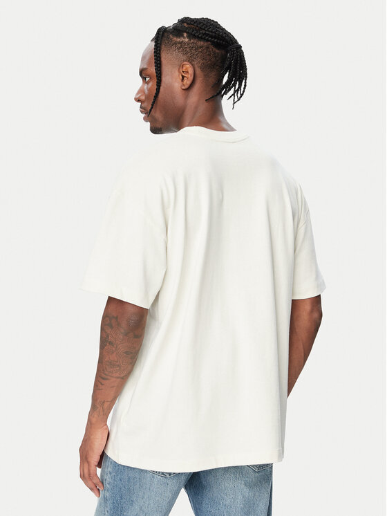 The North Face The North Face T-Shirt Redbox NF0A8EG5QLI1 Κρεμ Relaxed Fit