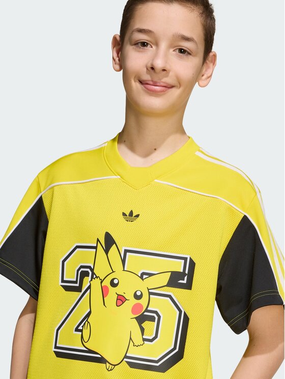 adidas adidas T-Shirt 172493 Żółty Loose Fit