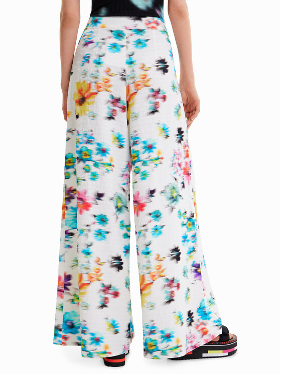 Pantaloni di tessuto 23SWPW11 Multicolore Regular