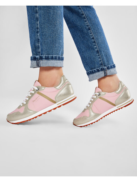 Pepe Jeans Pepe Jeans Tenisice Verona W Mix PLS30983 Ružičasta