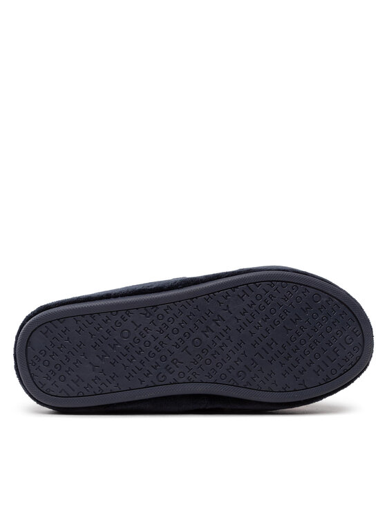 Tommy Hilfiger Tommy Hilfiger Čības Comfy Home Slippers With Straps FW0FW06587 Tumši zils