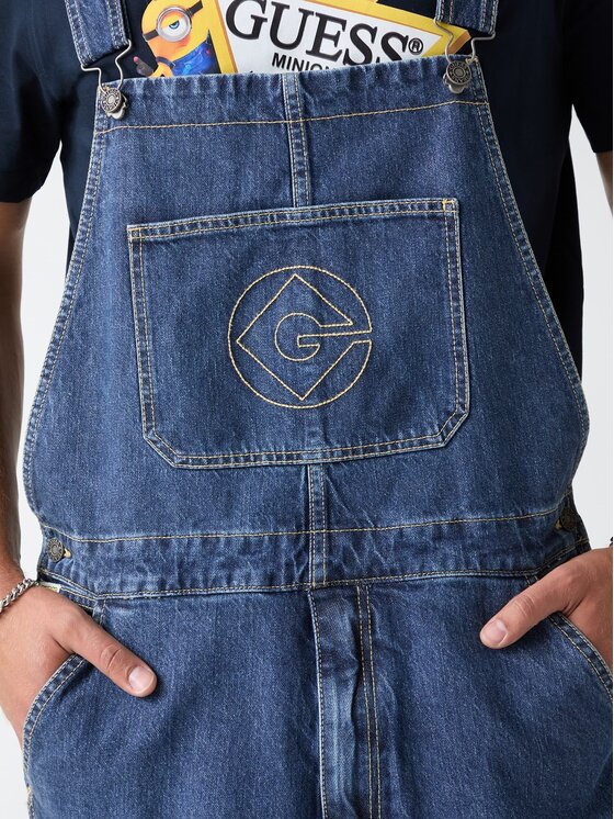 Guess Jeans Guess Jeans Jeansy 183586 Niebieski Regular Fit
