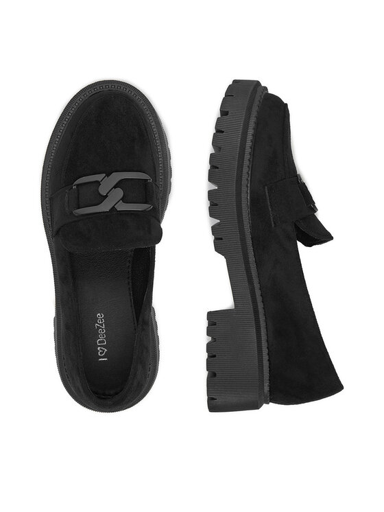 DeeZee DeeZee лоуфъри с дебела подметка LE601-5 Черен